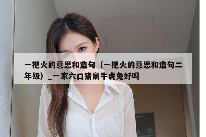 一把火的意思和造句(一把火的意思和造句二年级)_一家六口猪鼠牛虎兔好吗